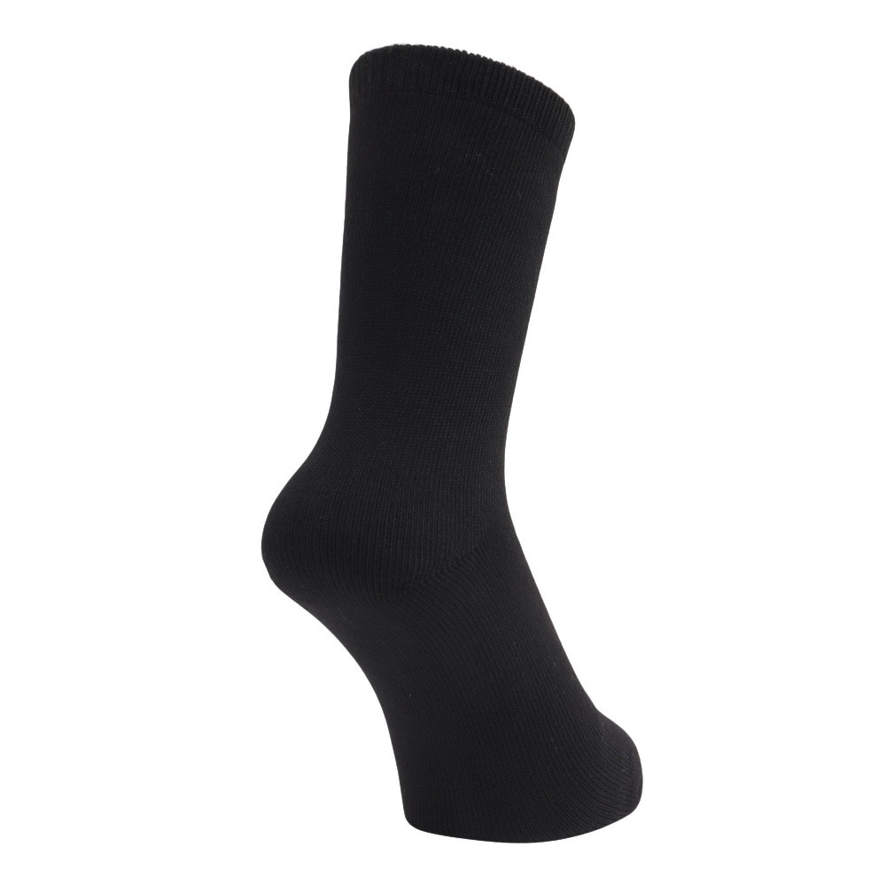 クー（Coo.）（メンズ）3層 クルー丈 ソックス 2足組 BLK 894Q4GSA0088 BLK 吸湿 発熱