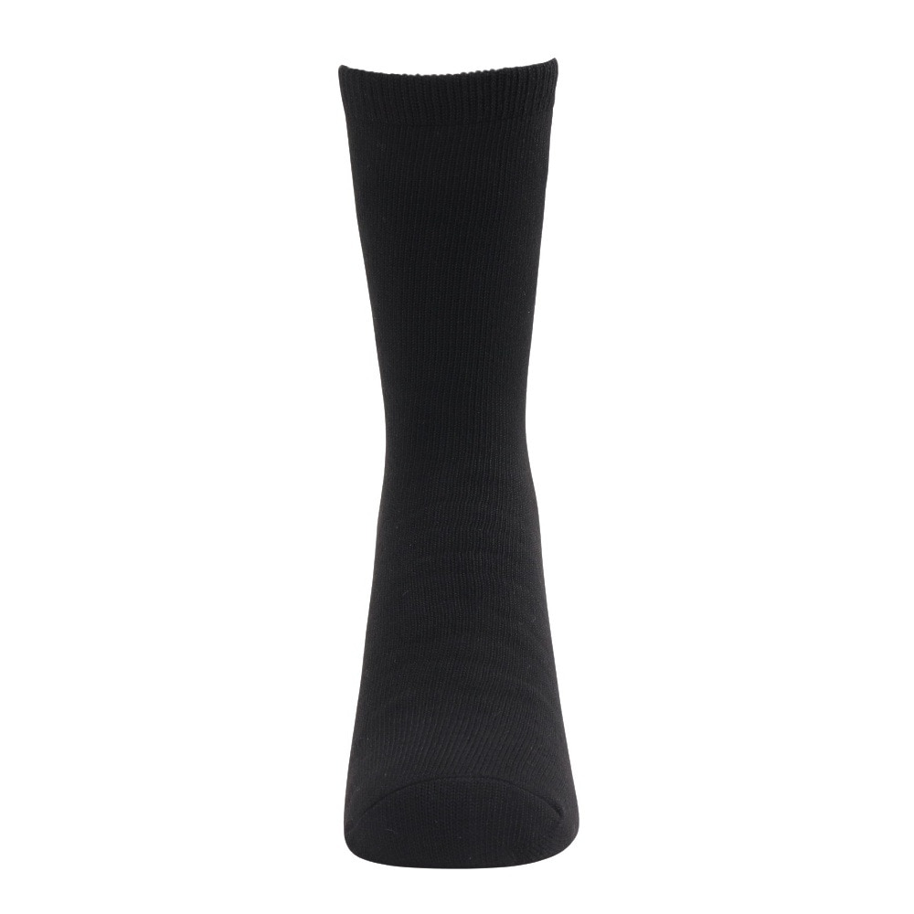 クー（Coo.）（メンズ）3層 クルー丈 ソックス 2足組 BLK 894Q4GSA0088 BLK 吸湿 発熱