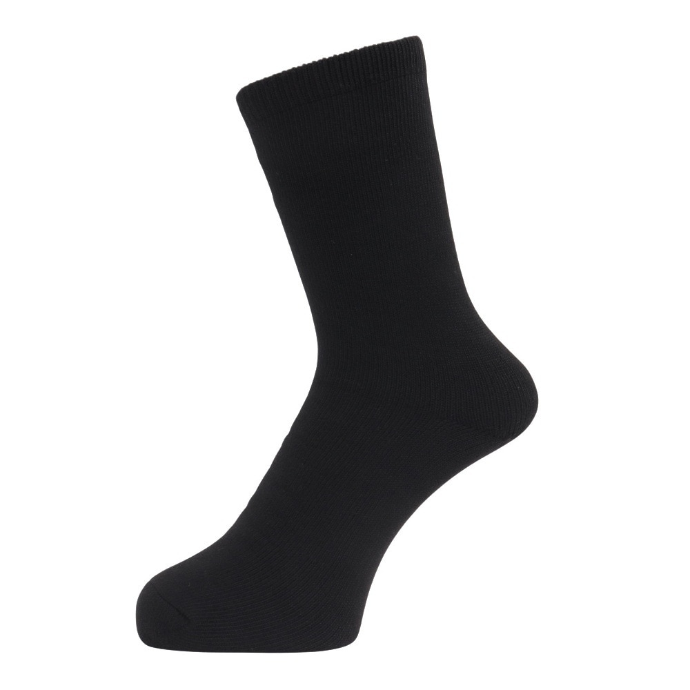 クー（Coo.）（メンズ）3層 クルー丈 ソックス 2足組 BLK 894Q4GSA0088 BLK 吸湿 発熱