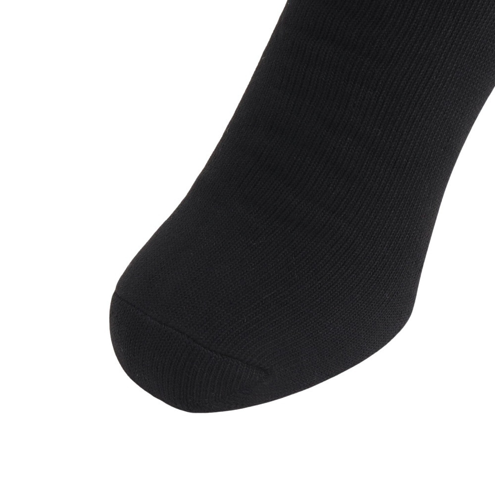 クー（Coo.）（メンズ）3層 クルー丈 ソックス 2足組 BLK 894Q4GSA0088 BLK 吸湿 発熱