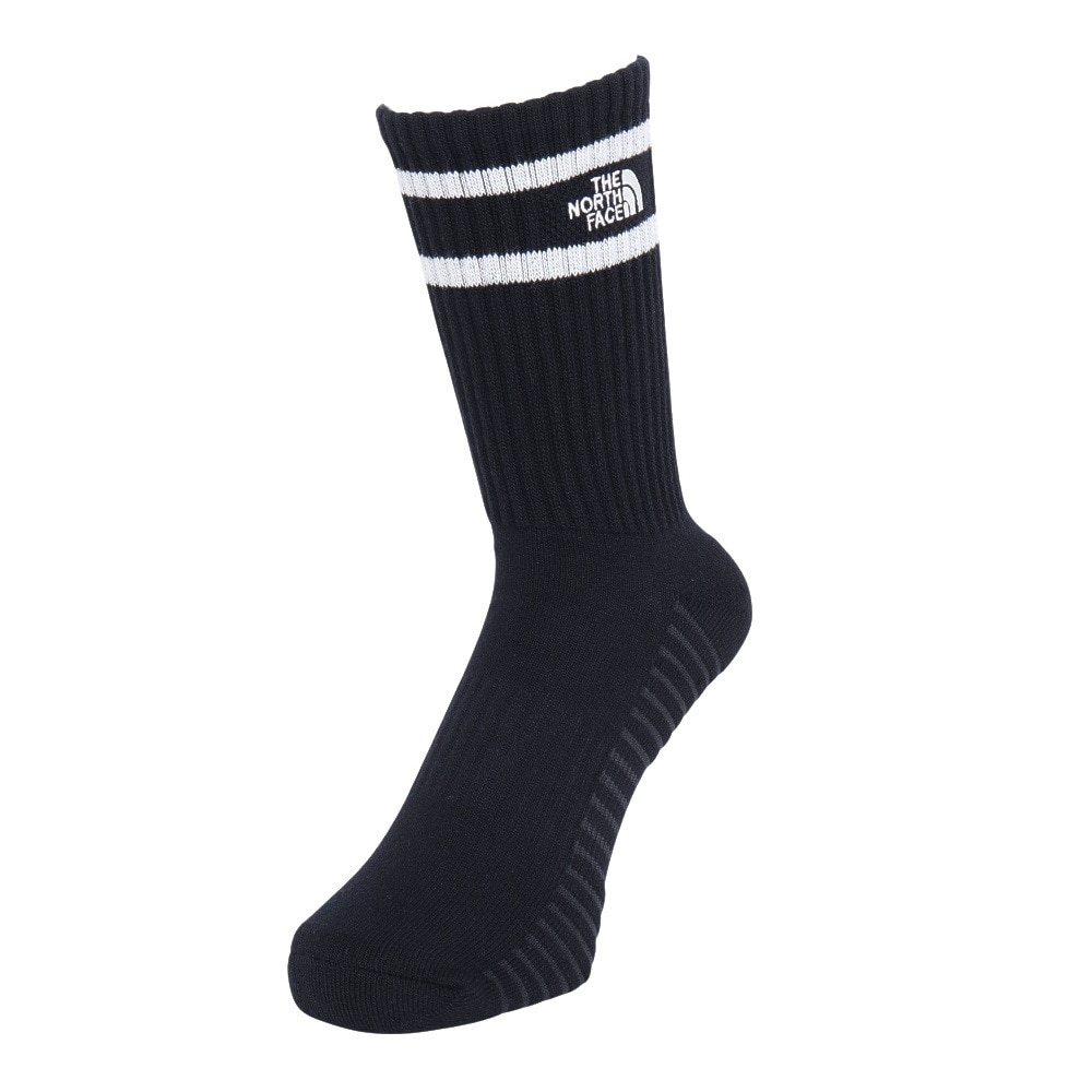 ザ・ノース・フェイス（THE NORTH FACE）（メンズ、レディース）靴下 ミドルソックス フリー ラン 2足組 クルー NN82502 SU 21-29cm