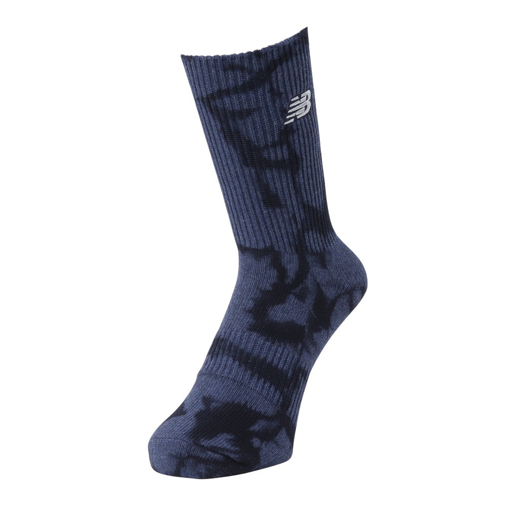 ニューバランス（new balance）（メンズ、レディース）靴下 リブミッドカーフ ソックス 2足組 M-LLサイズ LAS51142AS スポーティ スト系 私服 新調 衣替え