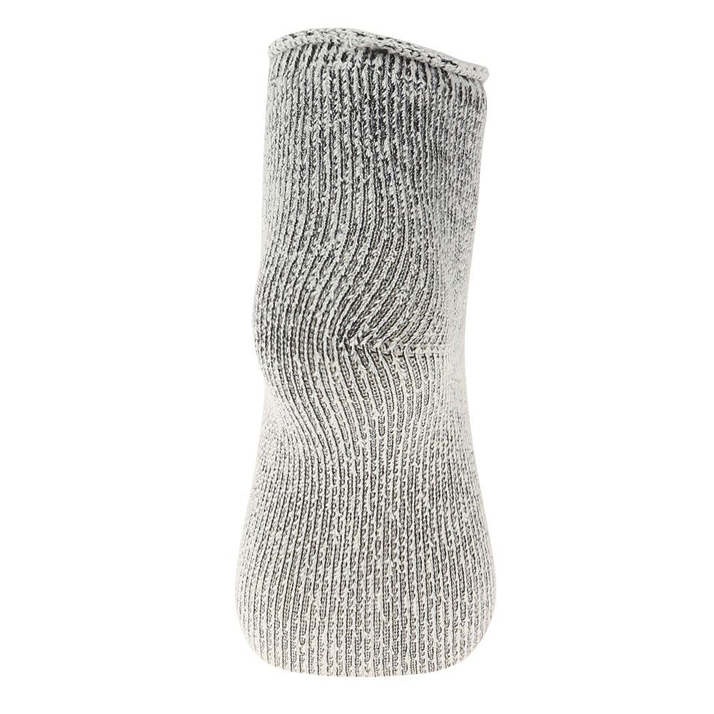 ノーブランド（NO BRAND）（メンズ）バルキーアクリル 2足組 ショートソックス 894NN2OK0437 BLK 25～28cm