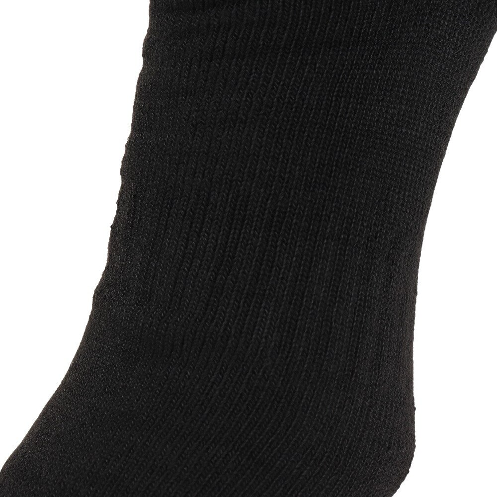 エアボーン（ARBN）（メンズ）ヒートクロス 2足組 無地 AB33AC1458 BLK 25～28cm