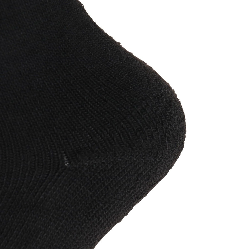 エアボーン（ARBN）（メンズ）ヒートクロス 2足組 無地 AB33AC1458 BLK 25～28cm
