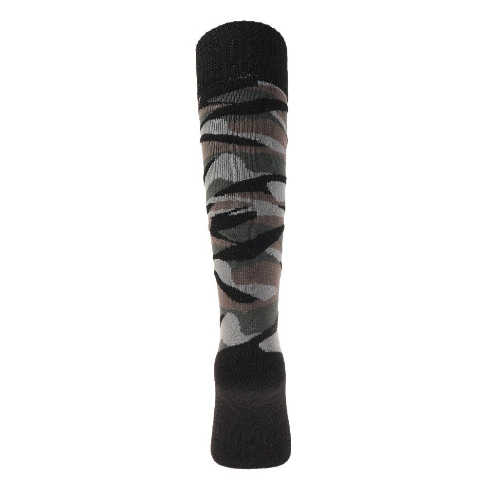 エアボーン（ARBN）（メンズ）ヒートクロス 2足組 メイサイ柄 AB33AC1462 BLK 25～28cm