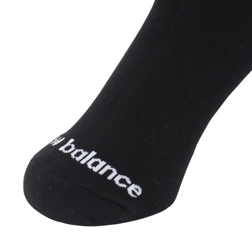 ニューバランス（new balance）（メンズ、レディース）靴下 TIC クルーソックス 2足組 LAS51172AS1 M-LLサイズ スト系 私服 新調 衣替え 運動 ロゴ シンプル 