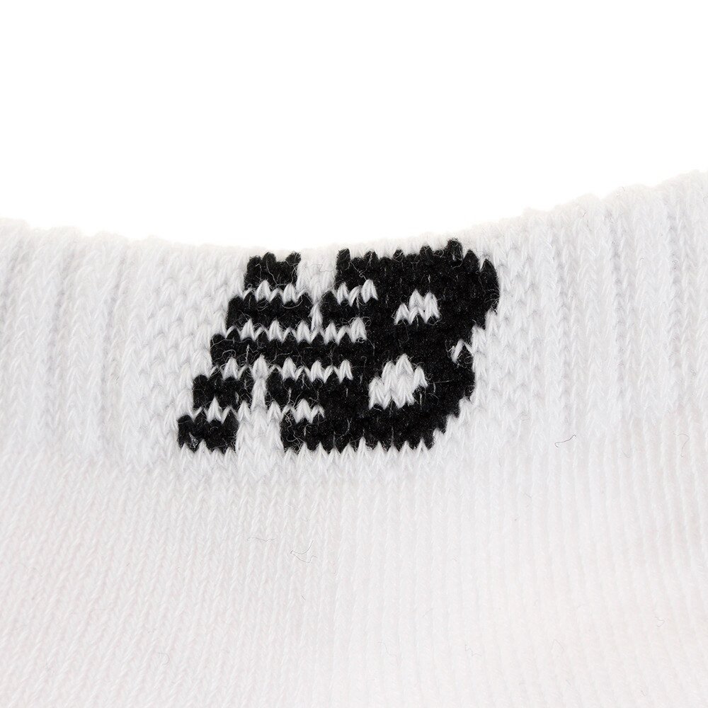 ニューバランス（new balance）（メンズ、レディース）ショートレングス ソックス 3足組JASL7792BKW
