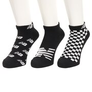 ニューバランス(new balance)(メンズ、レディース)ショートレングス 3足組 ソックス JASL7792AS8
