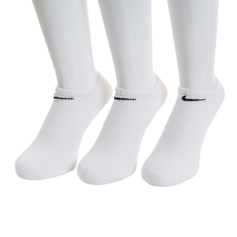 ナイキ（NIKE）（メンズ、レディース）エブリデイ クッション ノーショウ ソックス SX7673-100SP19