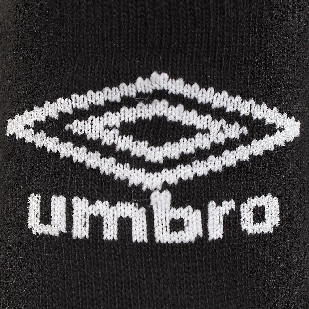 アンブロ（UMBRO）（メンズ）デザインアンクルソックス 3足組 UCS8941 BK27