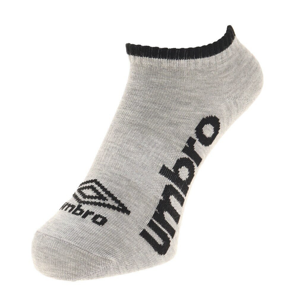 アンブロ（UMBRO）（メンズ）デザインアンクルソックス 3足組 UCS8941 WGB25