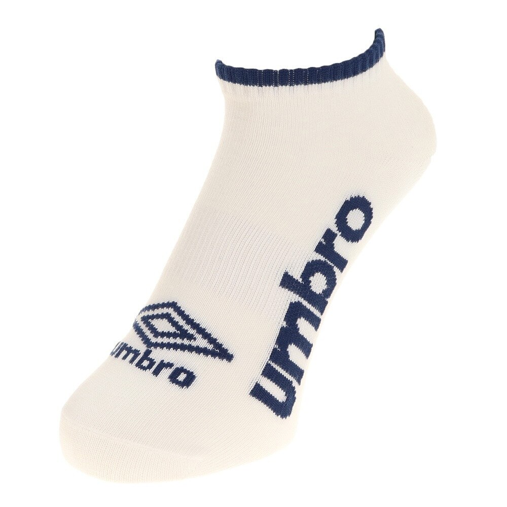 アンブロ（UMBRO）（メンズ）デザインアンクルソックス 3足組 UCS8941 WH25