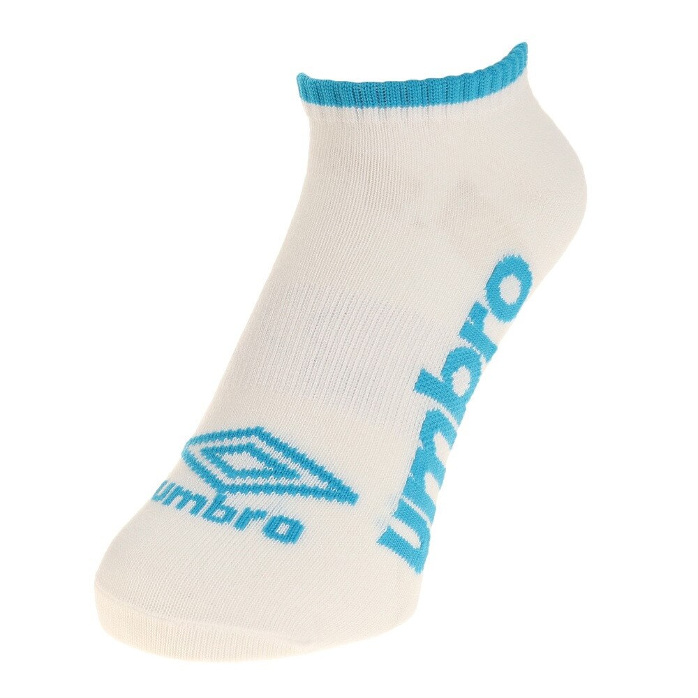アンブロ（UMBRO）（メンズ）デザインアンクルソックス 3足組 UCS8941 WH27