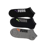 プーマ(PUMA)(メンズ)アンクルソックス 3足組 25~27cm 2823020-01