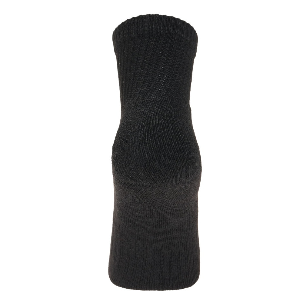 ノーブランド（NO BRAND）（メンズ）ヒートクロス 3足組 パイルソックス 25.0～28.0cm 894NN2OK0408 BLK