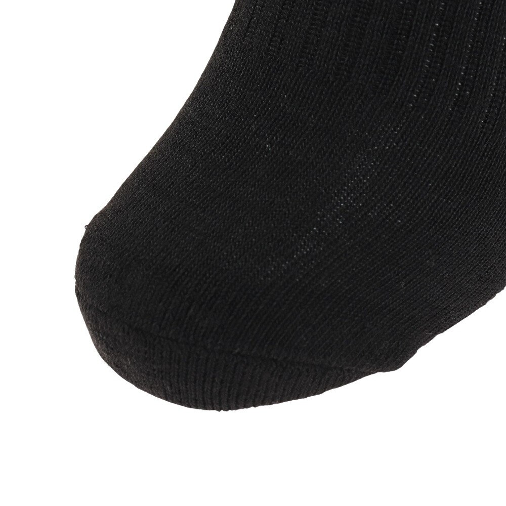 ノーブランド（NO BRAND）（メンズ）ヒートクロス 3足組 パイルソックス 25.0～28.0cm 894NN2OK0408 BLK
