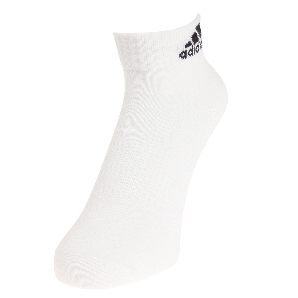 アディダス（adidas）（メンズ、レディース）薄手 軽量 アンクルソックス 3足組 EBL54-HT3468