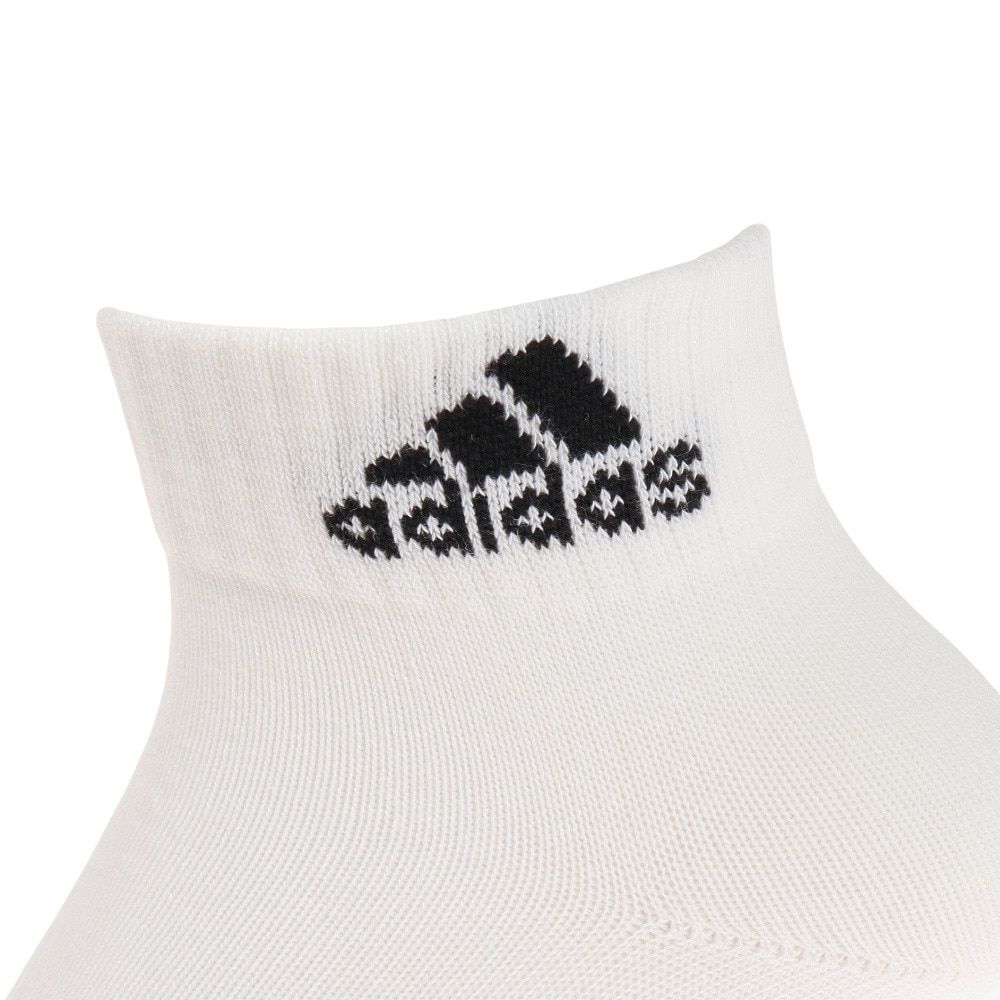 アディダス（adidas）（メンズ、レディース）薄手 軽量 アンクルソックス 3足組 EBL54-HT3468