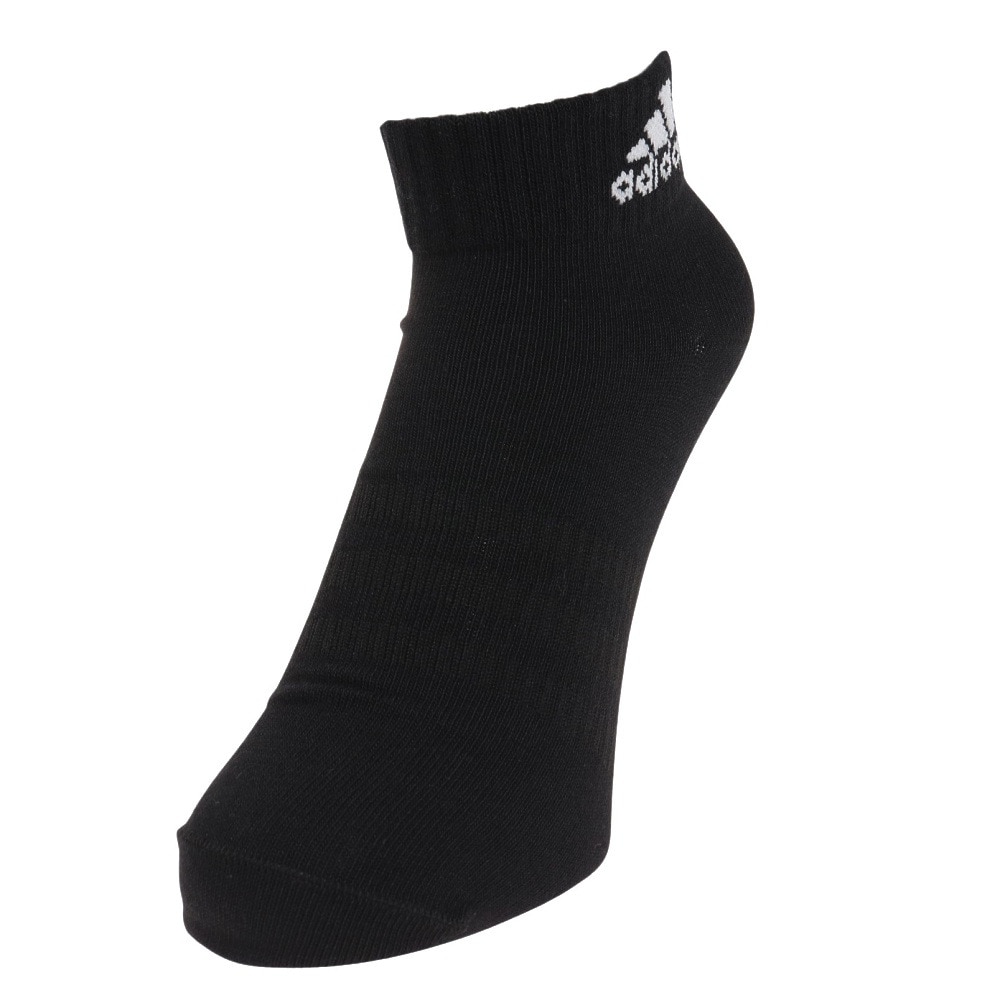 アディダス（adidas）（メンズ、レディース）薄手 軽量 アンクルソックス 3足組 EBL54-IC1283