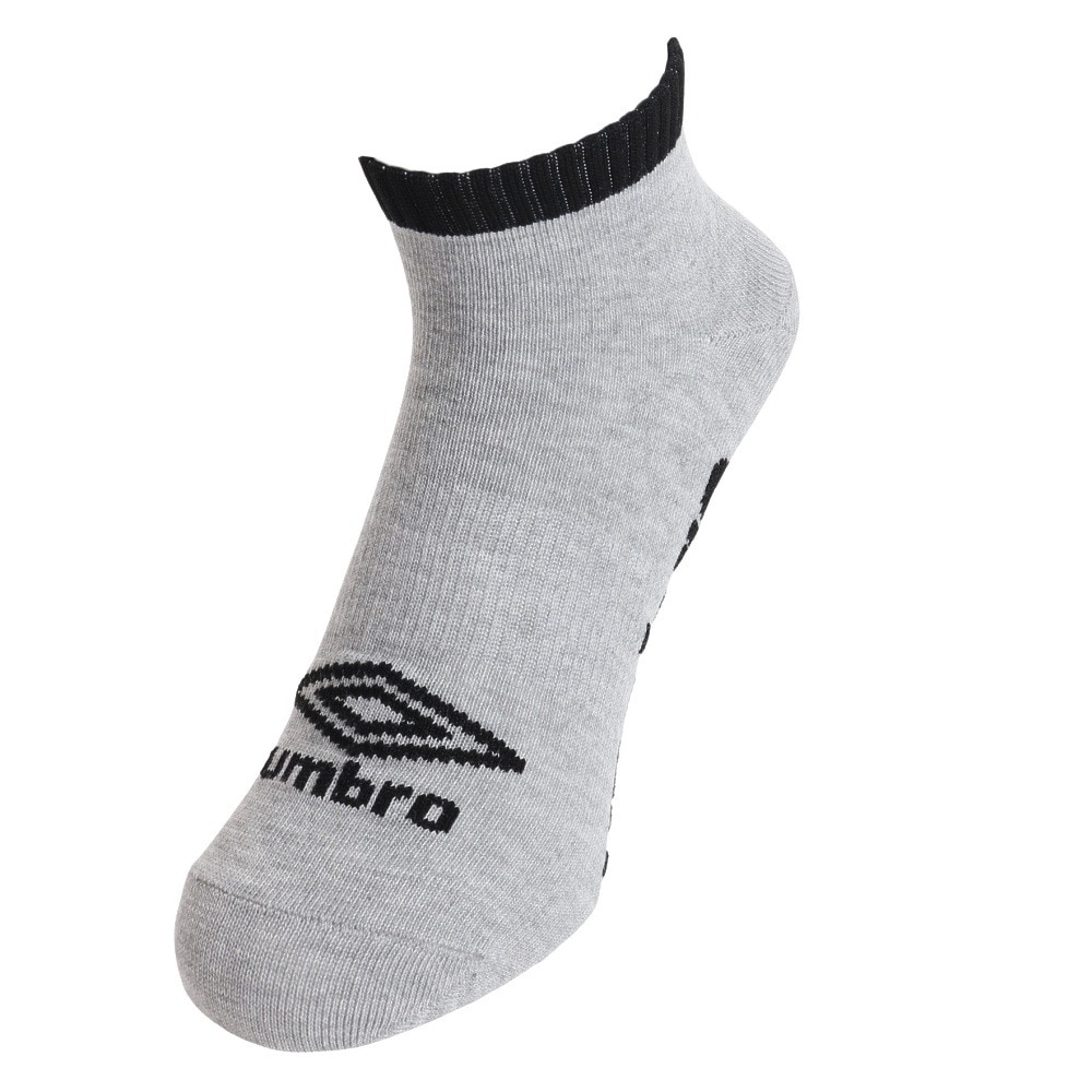 アンブロ（UMBRO）（メンズ）3足組アンクルソックス XEB UUAVJB06 WGB
