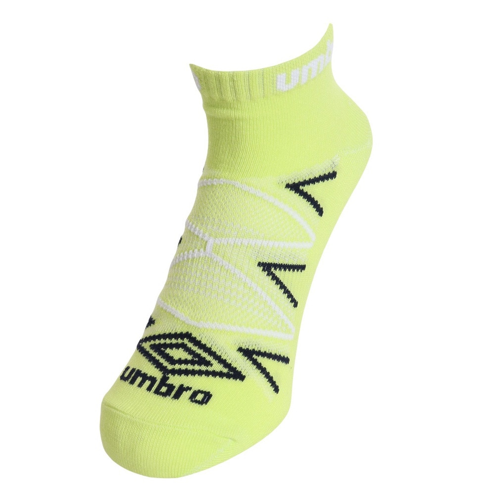 アンブロ（UMBRO）（メンズ）3足組アンクルソックス XEB UUAVJB08 LGNV