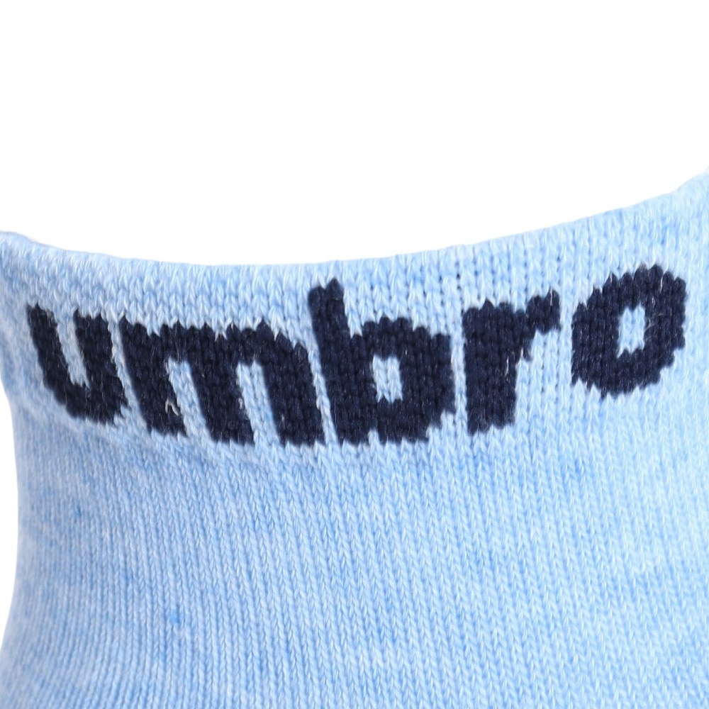 アンブロ（UMBRO）（メンズ）3足組アンクルソックス XEB UUAVJB08 SRBK