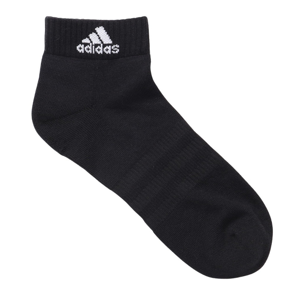 アディダス（adidas）（メンズ）クッション スポーツウェア アンクルソックス3足組 EBB63-IC1277