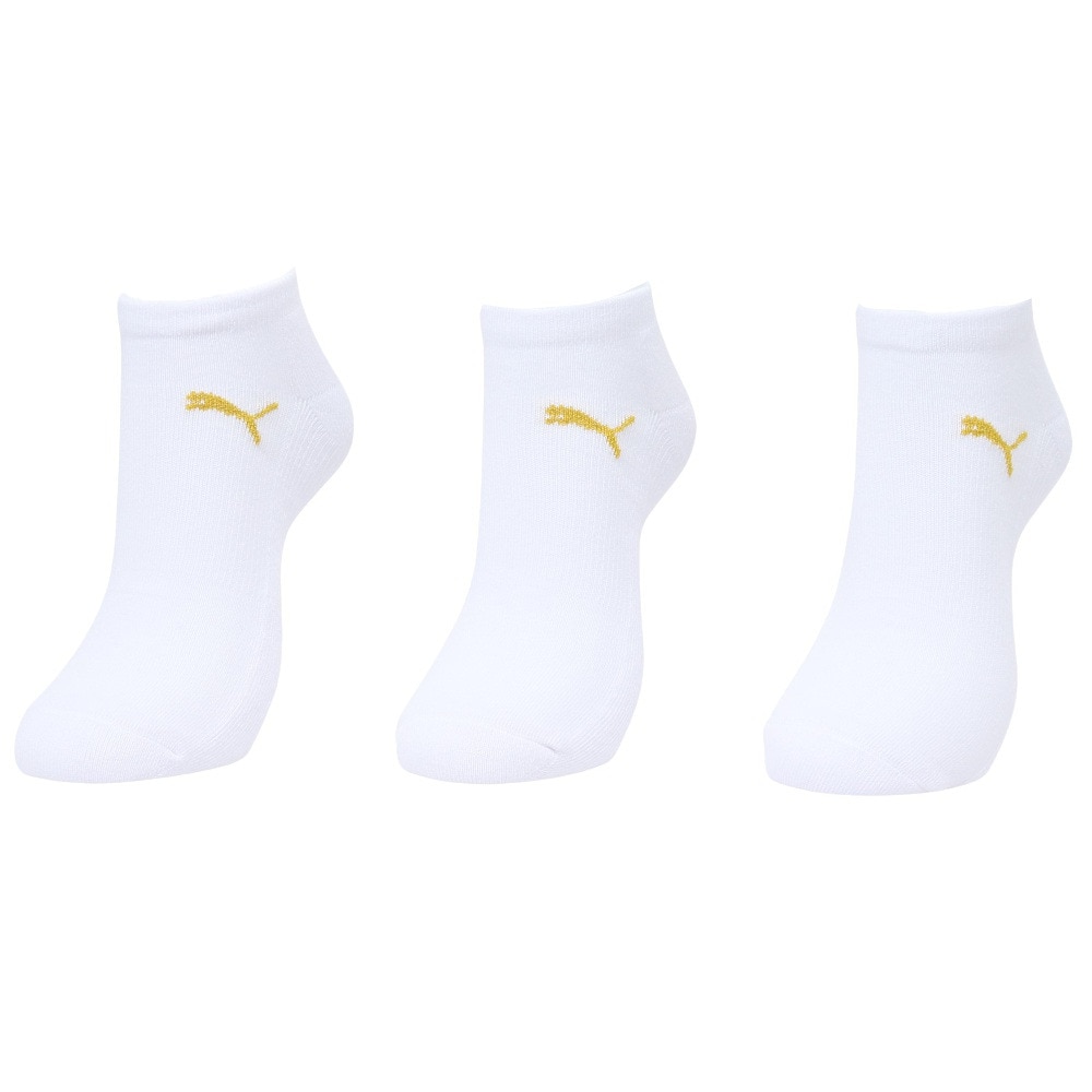 プーマ（PUMA）（メンズ）スニーカーソックス 3足組 25～27cm 2823088-01-257