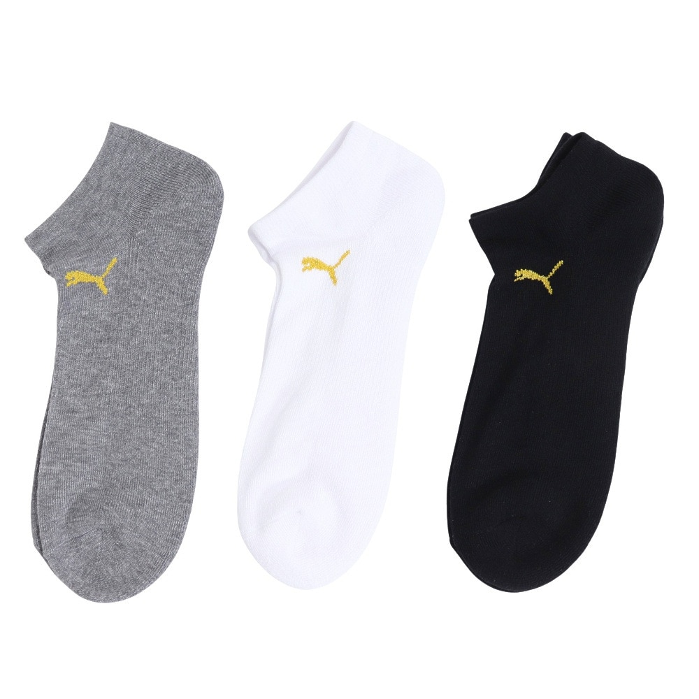 プーマ（PUMA）（メンズ）スニーカーソックス 3足組 27～29cm