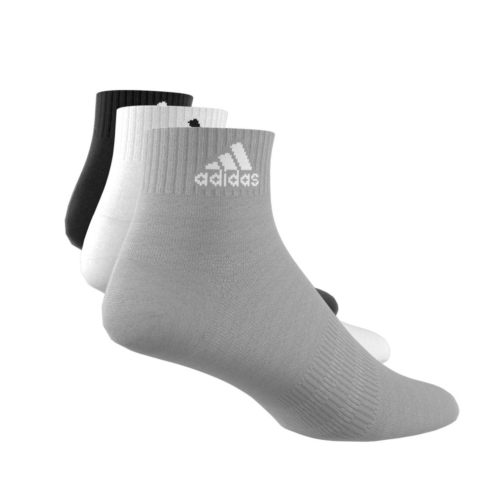 アディダス（adidas）（メンズ）クッション スポーツウェア アンクルソックス3足組 EBB63-IC1281