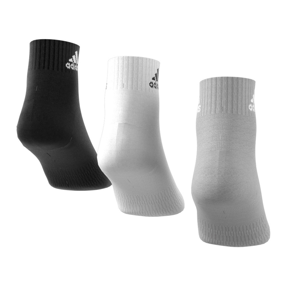アディダス（adidas）（メンズ）クッション スポーツウェア アンクルソックス3足組 EBB63-IC1281
