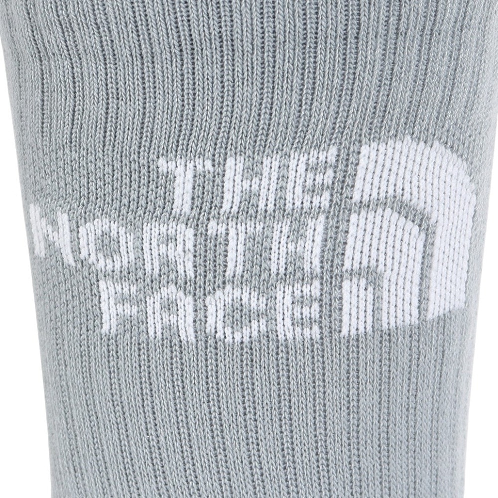 ノースフェイス（THE NORTH FACE）（メンズ、レディース）TNF ジャカード ロゴ 3P クルーソックス NN82411 MG