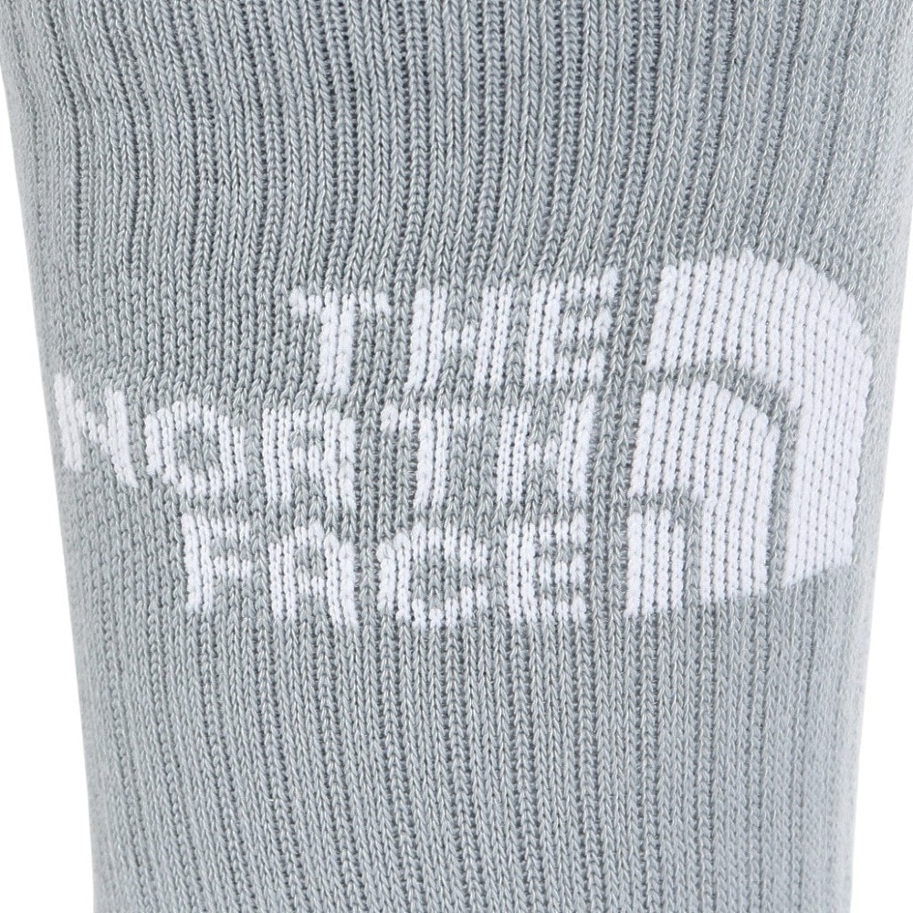ザ・ノース・フェイス（THE NORTH FACE）（メンズ、レディース）TNF ジャカード ロゴ 3P クルーソックス NN82411 MG