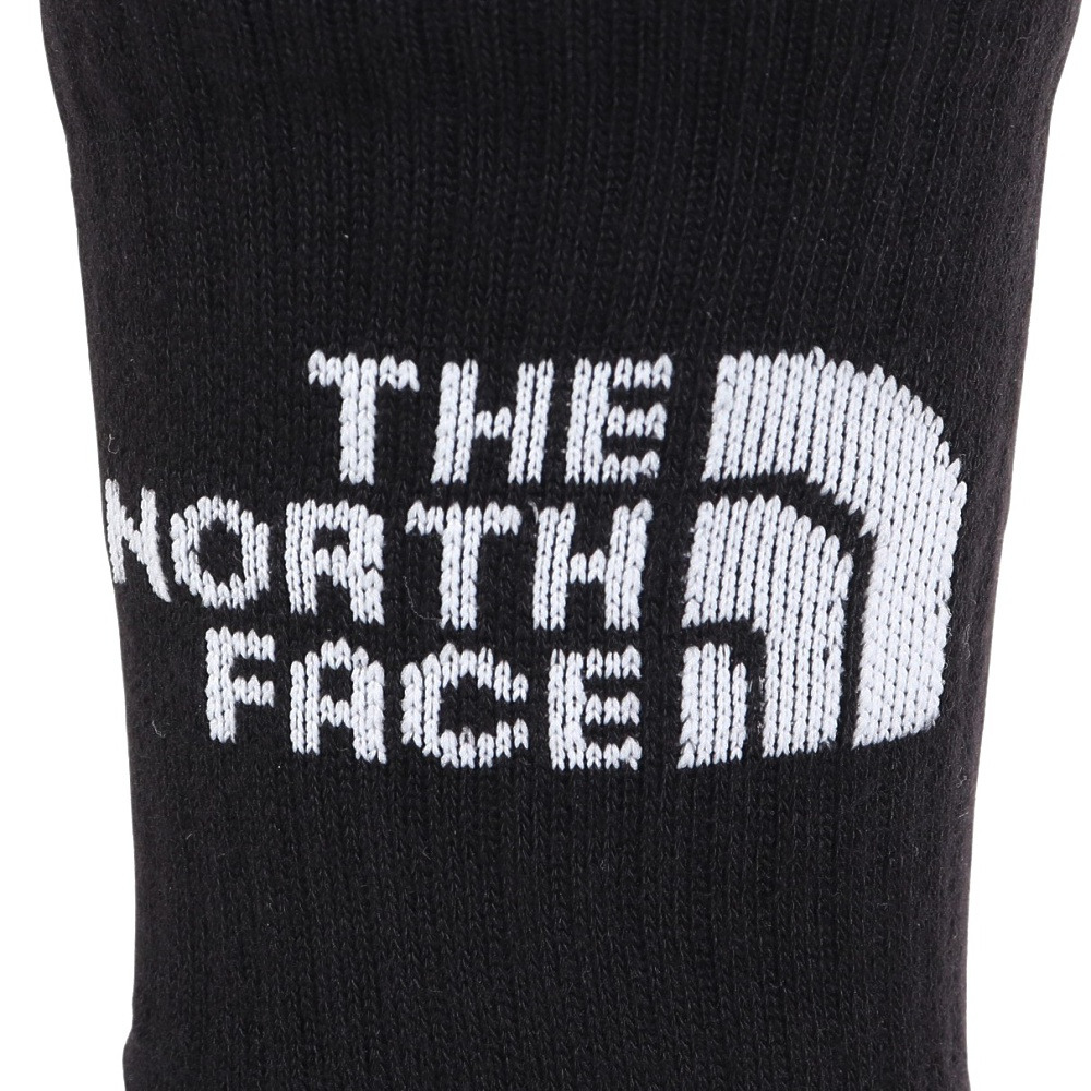 ザ・ノース・フェイス（THE NORTH FACE）（メンズ、レディース）TNF ジャカード ロゴ 3足組ソックス クルー NN82411 MK