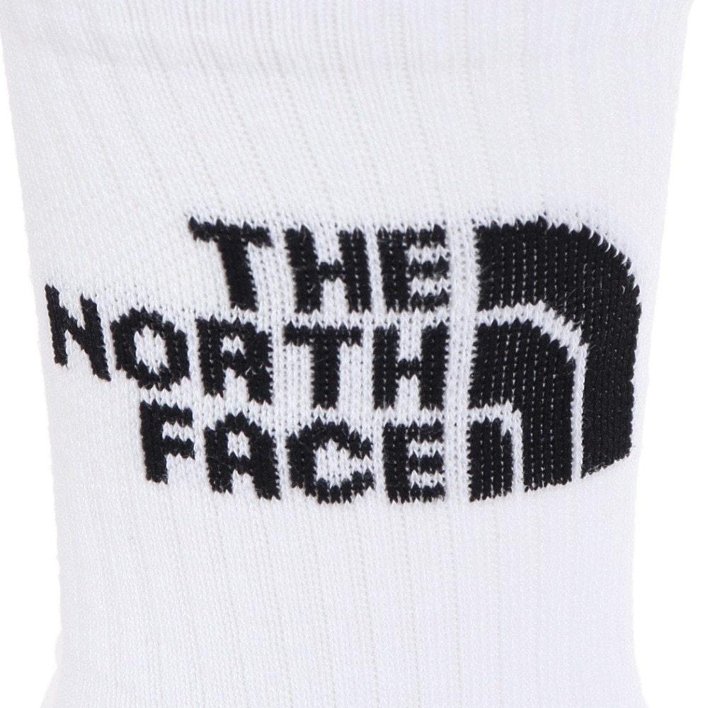 ノースフェイス（THE NORTH FACE）（メンズ）TNF ジャカード ロゴ 3足組ソックス クルー NN82411 MW