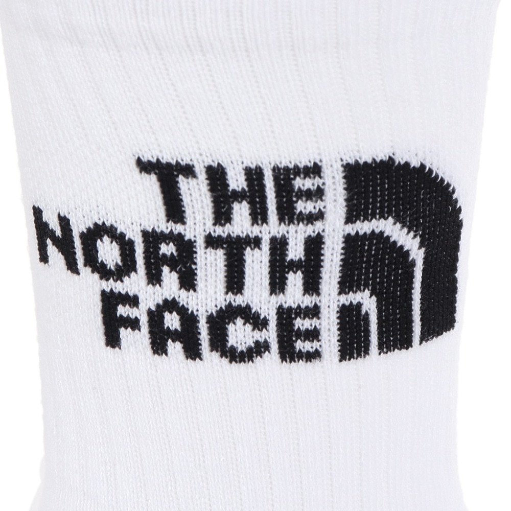 ザ・ノース・フェイス（THE NORTH FACE）（メンズ、レディース）TNF ジャカード ロゴ 3足組ソックス クルー NN82411 MW