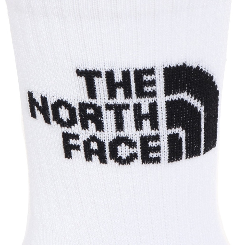 ノースフェイス（THE NORTH FACE）（メンズ）TNF ジャカード ロゴ 3足組ソックス クルー NN82411 WK