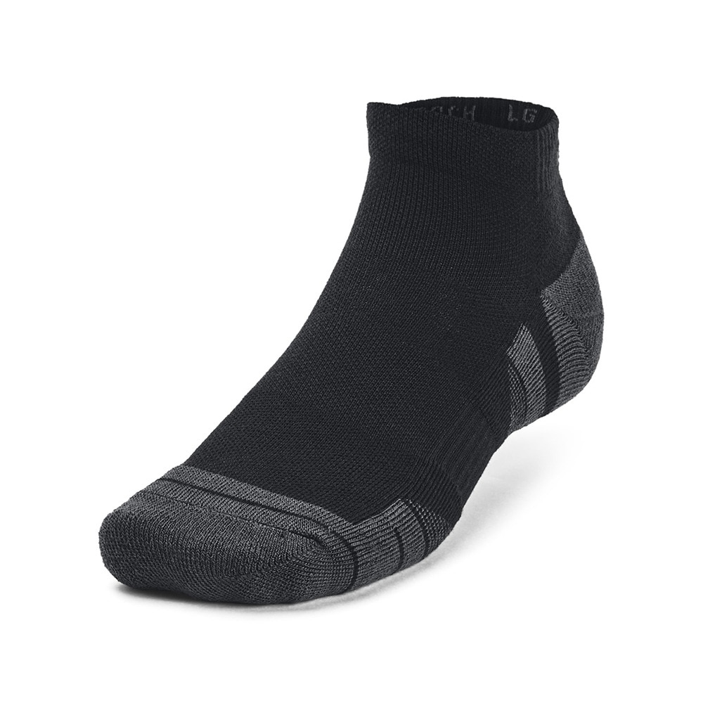 アンダーアーマー（UNDER ARMOUR）（メンズ）パフォーマンステック ローカット ソックス 3足組1379504 001 黒