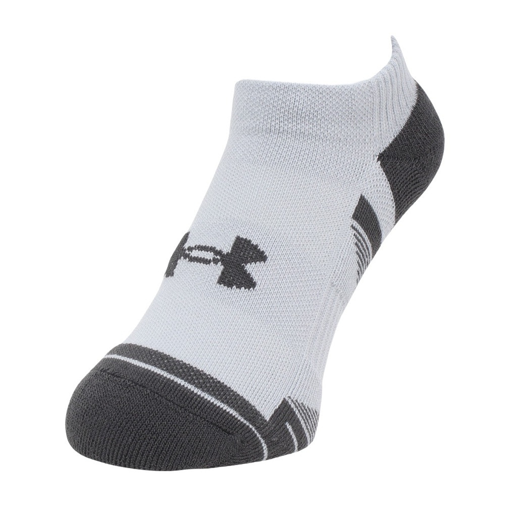 アンダーアーマー（UNDER ARMOUR）（メンズ）パフォーマンステック ノーショー ソックス 3足組 1379503 011 防臭