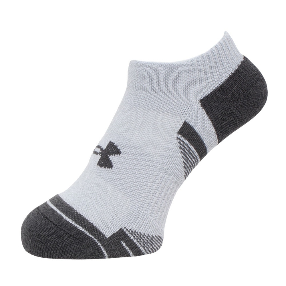 アンダーアーマー（UNDER ARMOUR）（メンズ）パフォーマンステック ノーショー ソックス 3足組 1379503 011 防臭