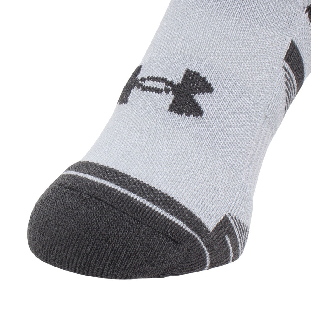 アンダーアーマー（UNDER ARMOUR）（メンズ）パフォーマンステック ノーショー ソックス 3足組 1379503 011 防臭