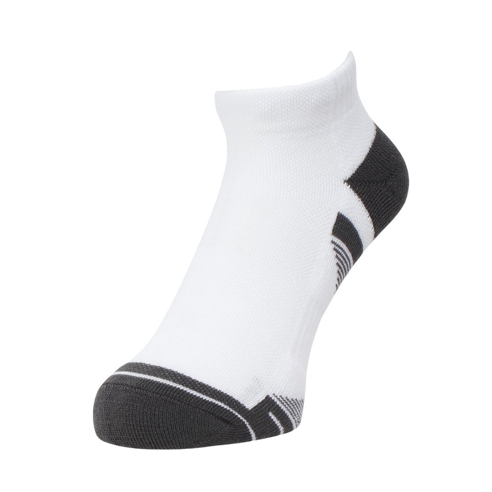 アンダーアーマー（UNDER ARMOUR）（メンズ）パフォーマンステック ローカット ソックス 3足組 1379504 100 白 防臭