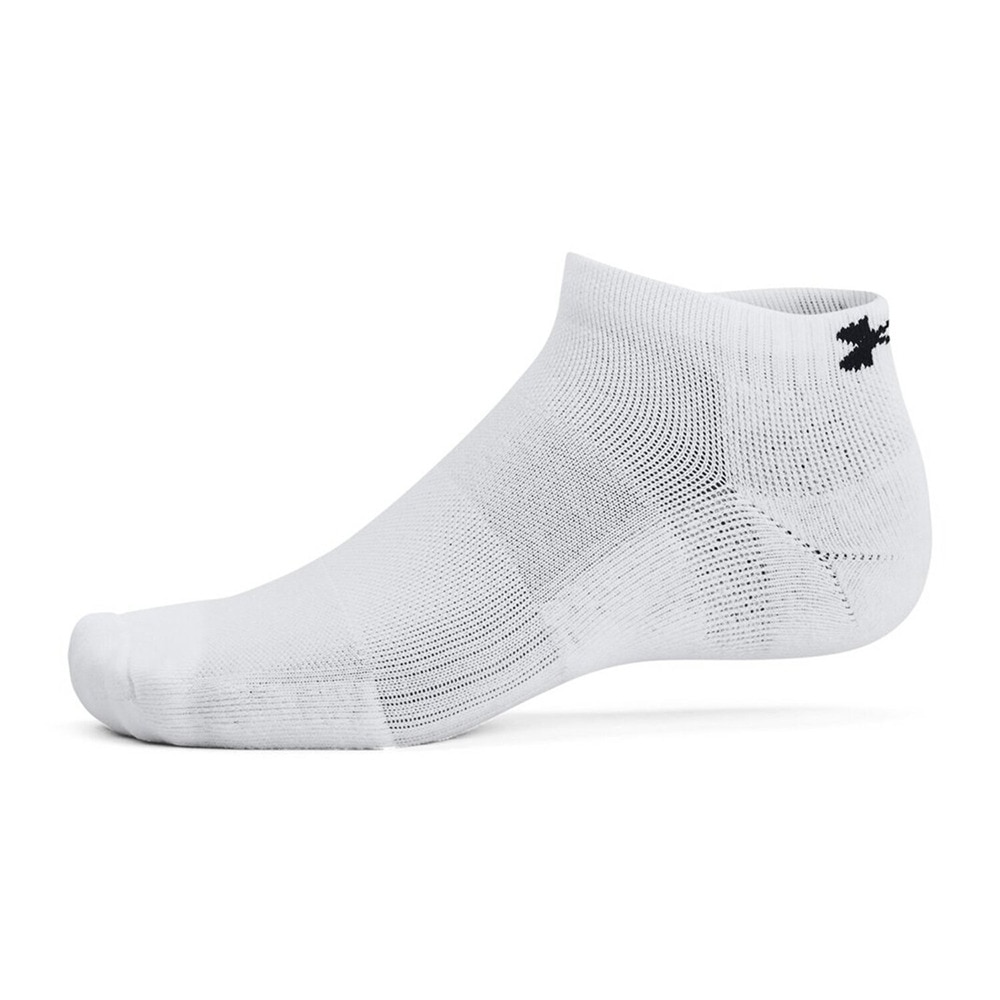 アンダーアーマー（UNDER ARMOUR）（メンズ、レディース）トレーニング コットン ローカット ソックス 3足組 1386312 100
