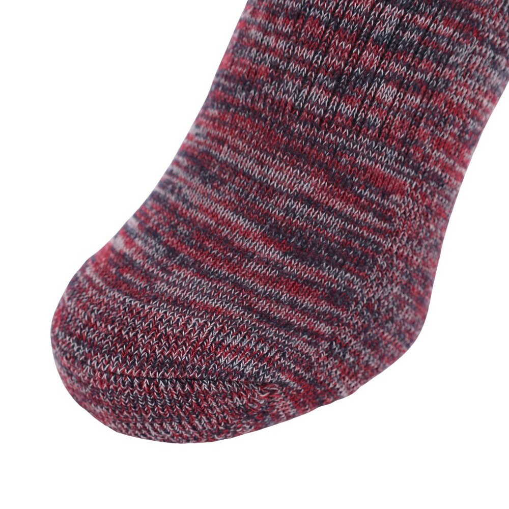 クー（Coo.）（メンズ）HEAT-X 3足組 アンクル丈 ソックス REDNVYBLK 894Q4GSA0061 RED 25-28cm 抗菌防臭