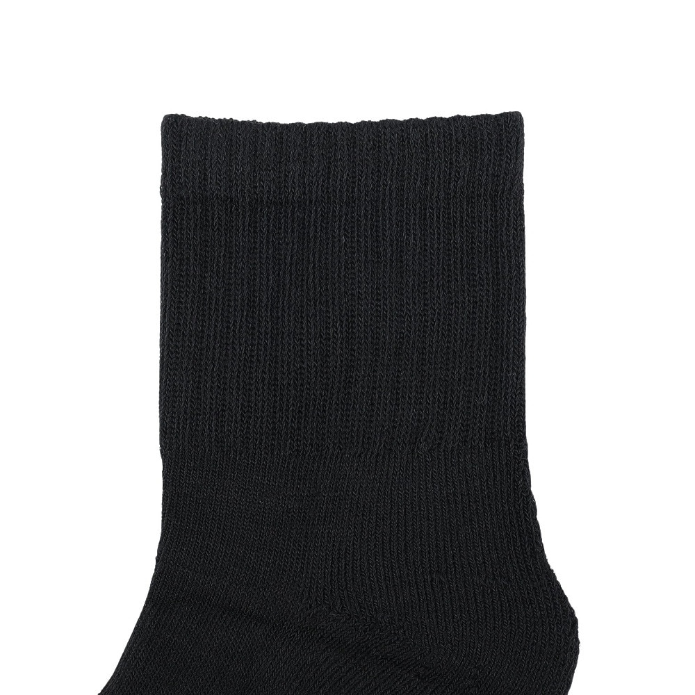 クー（Coo.）（メンズ）HEAT-X 3足組 アンクル丈 ソックス 894Q4GSA0063 BLK 黒 25-28cm 抗菌防臭