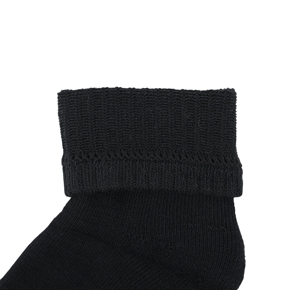 クー（Coo.）（メンズ）HEAT-X 3足組 アンクル丈 ソックス 894Q4GSA0063 BLK 黒 25-28cm 抗菌防臭