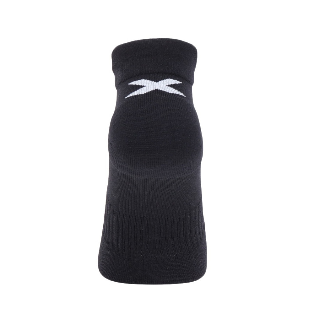 ツー・タイムズ・ユー（2XU）（メンズ、レディース）アンクル丈 ソックス 3足組 UQ6551E-BLK/WHT ブラック