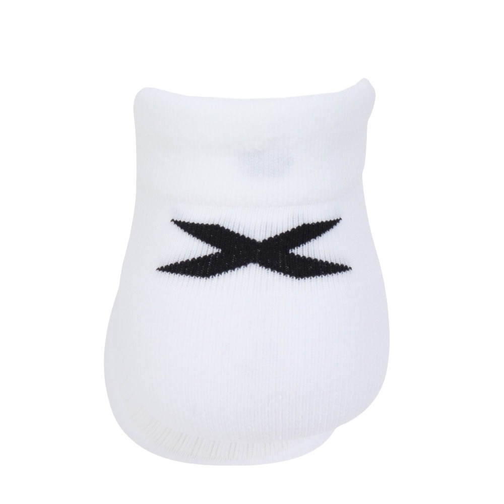 ツー・タイムズ・ユー（2XU）（メンズ、レディース）アンクル丈 ソックス 3足組 UQ6551E-WHT/BLK ホワイト