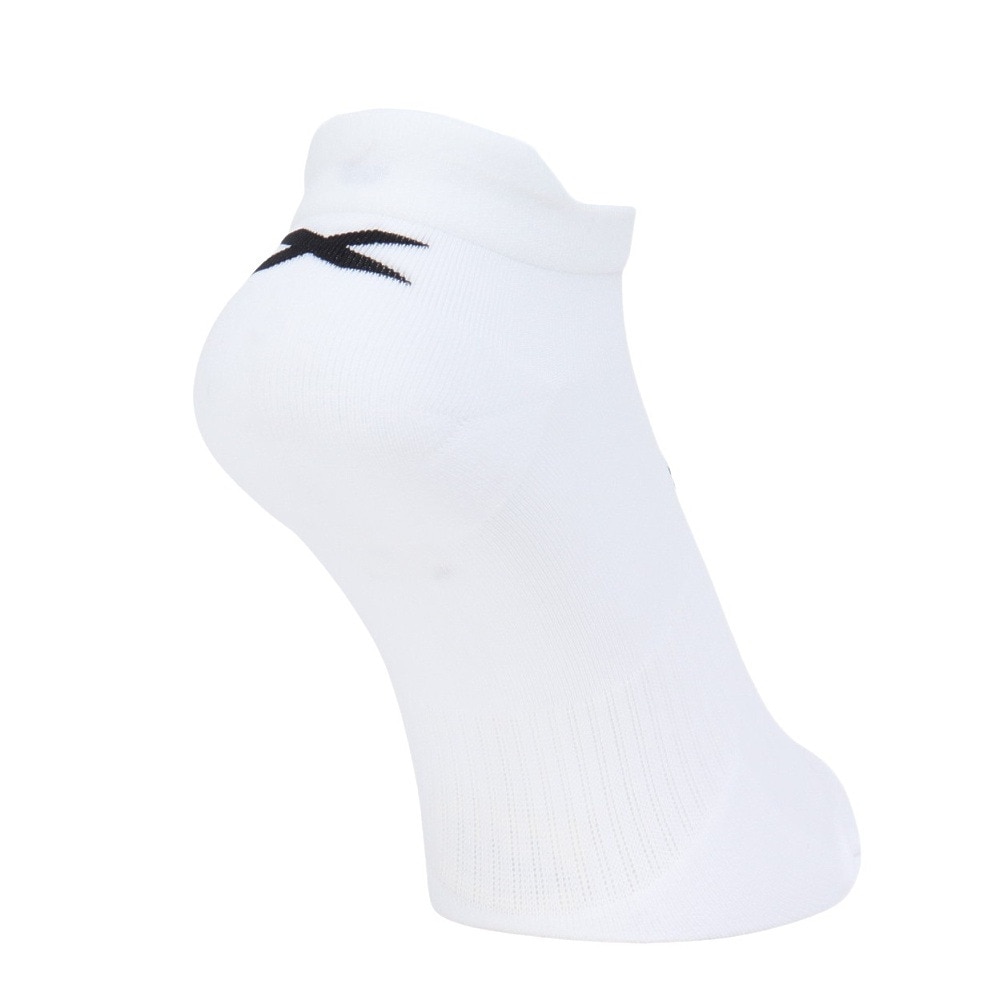 ツー・タイムズ・ユー（2XU）（メンズ、レディース）アンクル丈 ソックス 3足組 UQ6551E-WHT/BLK ホワイト